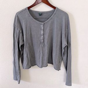 Wild Fable Cropped Long-Sleeve